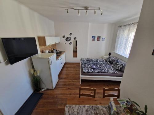 Kuchyň nebo kuchyňský kout v ubytování City Center Apartments - Moderna Brno Římské náměstí V