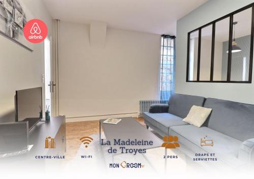 Le logis de Madeleine - ideal couple / solo - coeur de la ville - proche gare