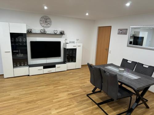 Ferienwohnung Grafにあるキッチンまたは簡易キッチン