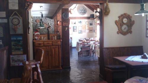 Restaurace v ubytování Posada del Angel