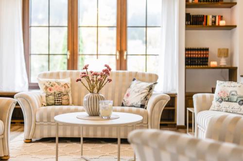 Ferienhaus Wilde 7 tesisinde bir oturma alanı