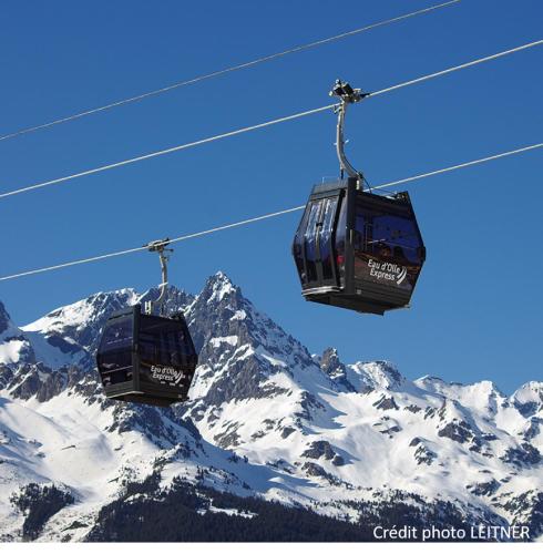 Το Le Bois Cosy appartement 4 étoiles 6 personnes, ACCES SKI ALPE D'HUEZ GRAND DOMAINE A 3 K M τον χειμώνα