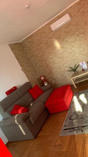Χώρος καθιστικού στο BB Borgo Biella Home