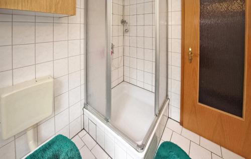 Koupelna v ubytování Ferienwohnung Userin