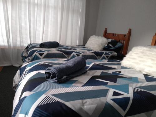 Voodi või voodid majutusasutuse Goose On Uitvlught Self Catering Accommodation toas