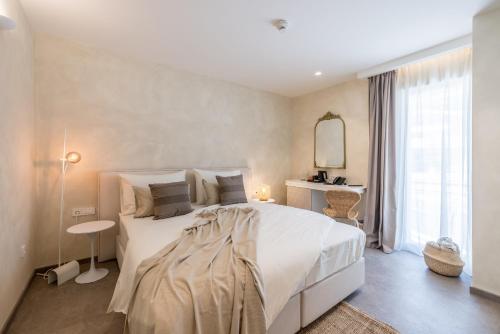 Koupelna v ubytování Hotel Aria