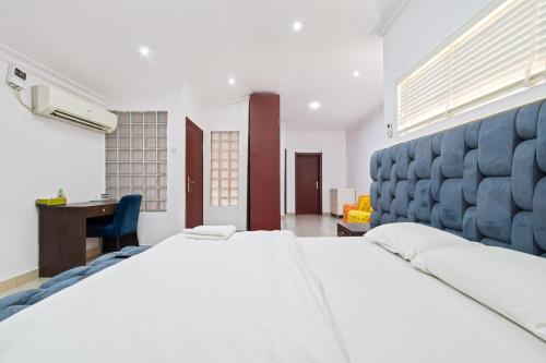Krevet ili kreveti u jedinici u okviru objekta Rida Apartment