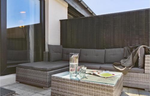 Χώρος καθιστικού στο Nice Apartment In Blokhus With Wifi
