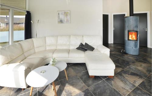 Χώρος καθιστικού στο Holiday Home Askemose Vi