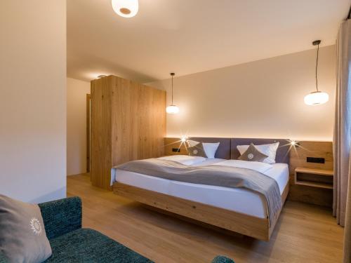 Cama o camas de una habitación en Hotel Sonnschein