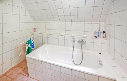 Bilik mandi di Ferienwohnung Torgelow
