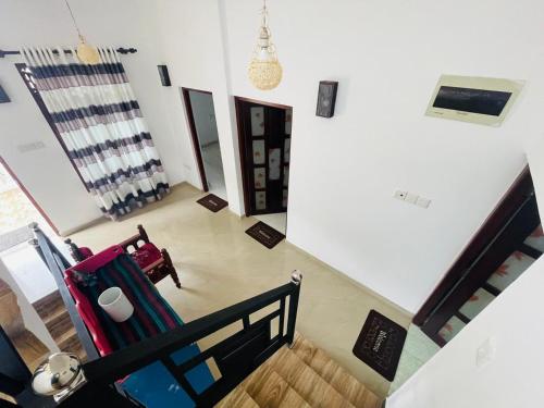 an overhead view of a staircase in a house at Mindiya Turtle Waves Talalla in Talalla