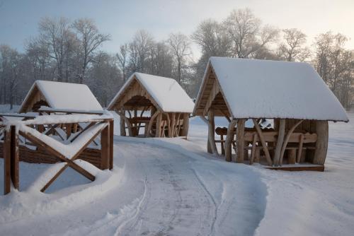 Üksik Rüütel Hotel en invierno