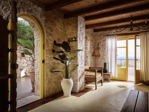 Posezení v ubytování Zakynthos Villas