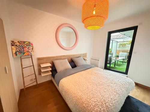 Le Cocon - Appartement rare - Grande Terrasse - Parking gratuit dans la rue - Reims