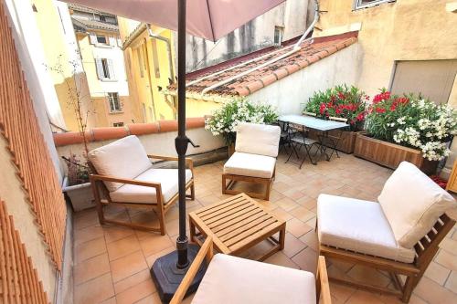 Terrasse à Aix en Provence centre historique