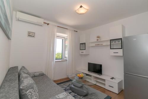 Televisyen dan/atau pusat hiburan di Apartments Srdanovic