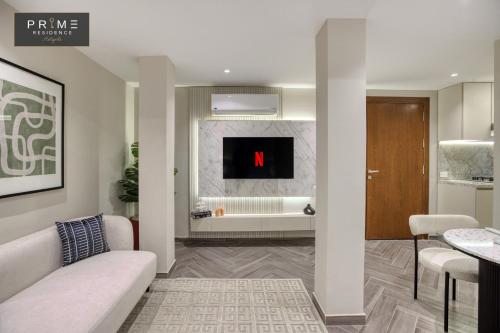 Μια τηλεόραση ή/και κέντρο ψυχαγωγίας στο Prime Residence Heliopolis