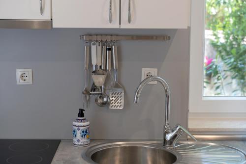 Dapur atau dapur kecil di Apartments Srdanovic