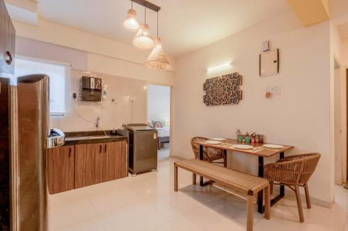 Η κουζίνα ή μικρή κουζίνα στο Affcasa Apartments