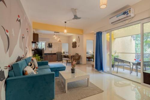Χώρος καθιστικού στο Affcasa Apartments