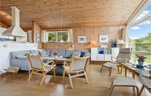 Posezení v ubytování Holiday Home Harald Jensens Vej