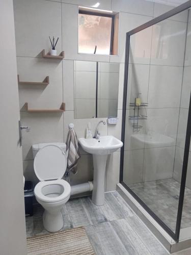 Koupelna v ubytování Romaic Guesthouse Welkom