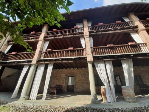 Balkoni atau teres di Villa Gradoni