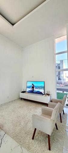 Televisyen dan/atau pusat hiburan di Carvalho House I
