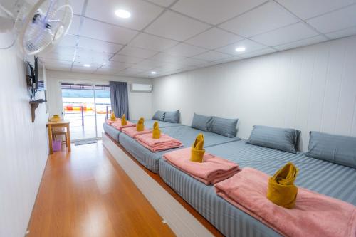 Posezení v ubytování เดอะกาญจน์รีสอร์ท- The Kan Resort