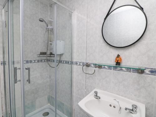 Koupelna v ubytování Bayside Cottage