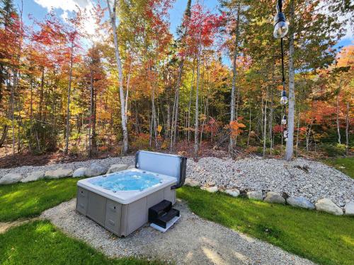 Vườn quanh Chalet Isatis - SPA - Access to the Lake