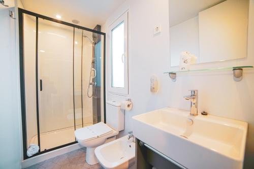 Ein Badezimmer in der Unterkunft Hotel Park