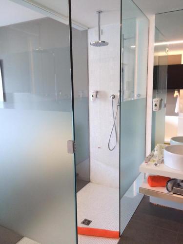Bilik mandi di Best Western Parco Paglia Hotel