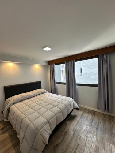 Postel nebo postele na pokoji v ubytování Departamento amoblado 1 dorm con amenities 516 INVERHOME INMOBILIARIA