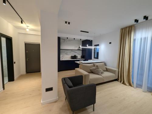 Η κουζίνα ή μικρή κουζίνα στο Zenith DM Otopeni Airport & Therme