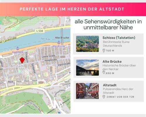 Gambar di galeri bagi Charmante Altbauwohnung im Herzen der Altstadt di Heidelberg