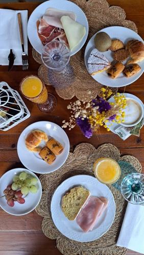 Jídlo v venkovského domu nebo okolí