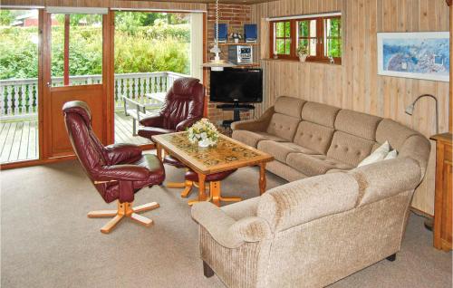 Posezení v ubytování Holiday Home Teglbakken V