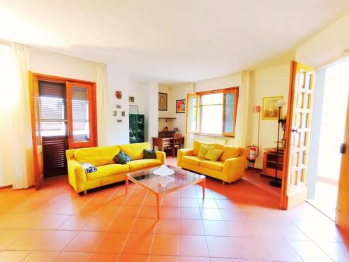 Posezení v ubytování Casa le Ciance