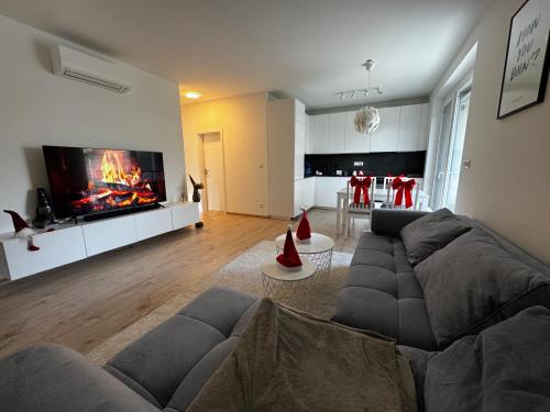 BA Apartment with free garage parking and garden