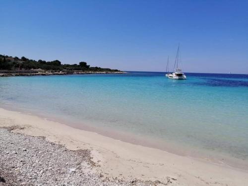 Apartment Lucija on the sandy beach