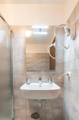 Koupelna v ubytování B&B da Mary