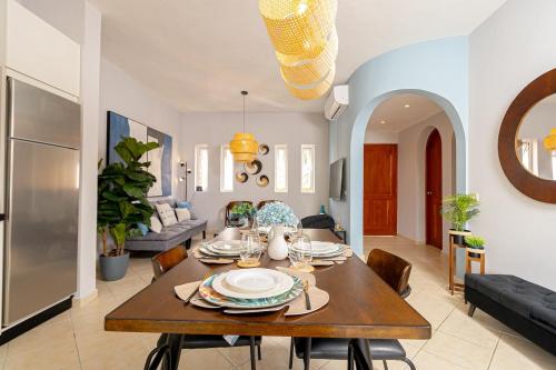 Posezení v ubytování Charming 1 Bedroom in Dominicus With Pool