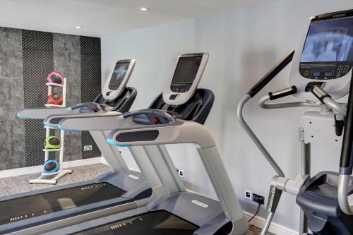 The fitness center and/or fitness facilities at Frensham Pond Country House Hotel & Spa 