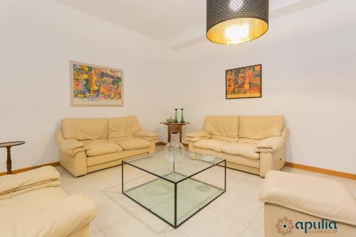 Χώρος καθιστικού στο Rest Apartment by Apulia Accommodation