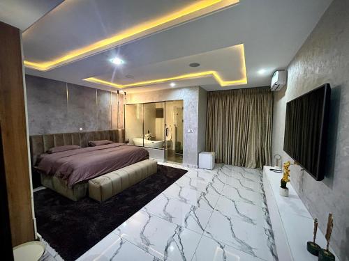 Katil atau katil-katil dalam bilik di SuccessLofts
