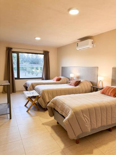 Llit o llits en una habitació de Casas de Viña