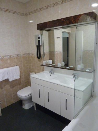 Ванная комната в Hôtel Villa Boeri