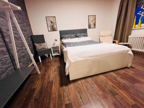 Ένα ή περισσότερα κρεβάτια σε δωμάτιο στο Casa Cara